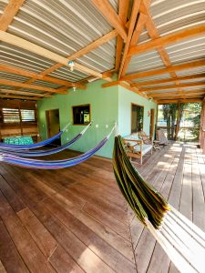 Belize Bungalow Deck