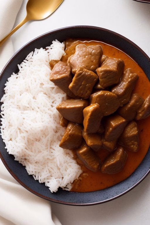Stew Beef with Rice