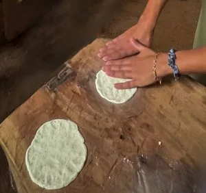 Making Corn Tortillas