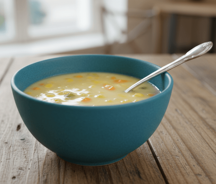 Belize food corn soup